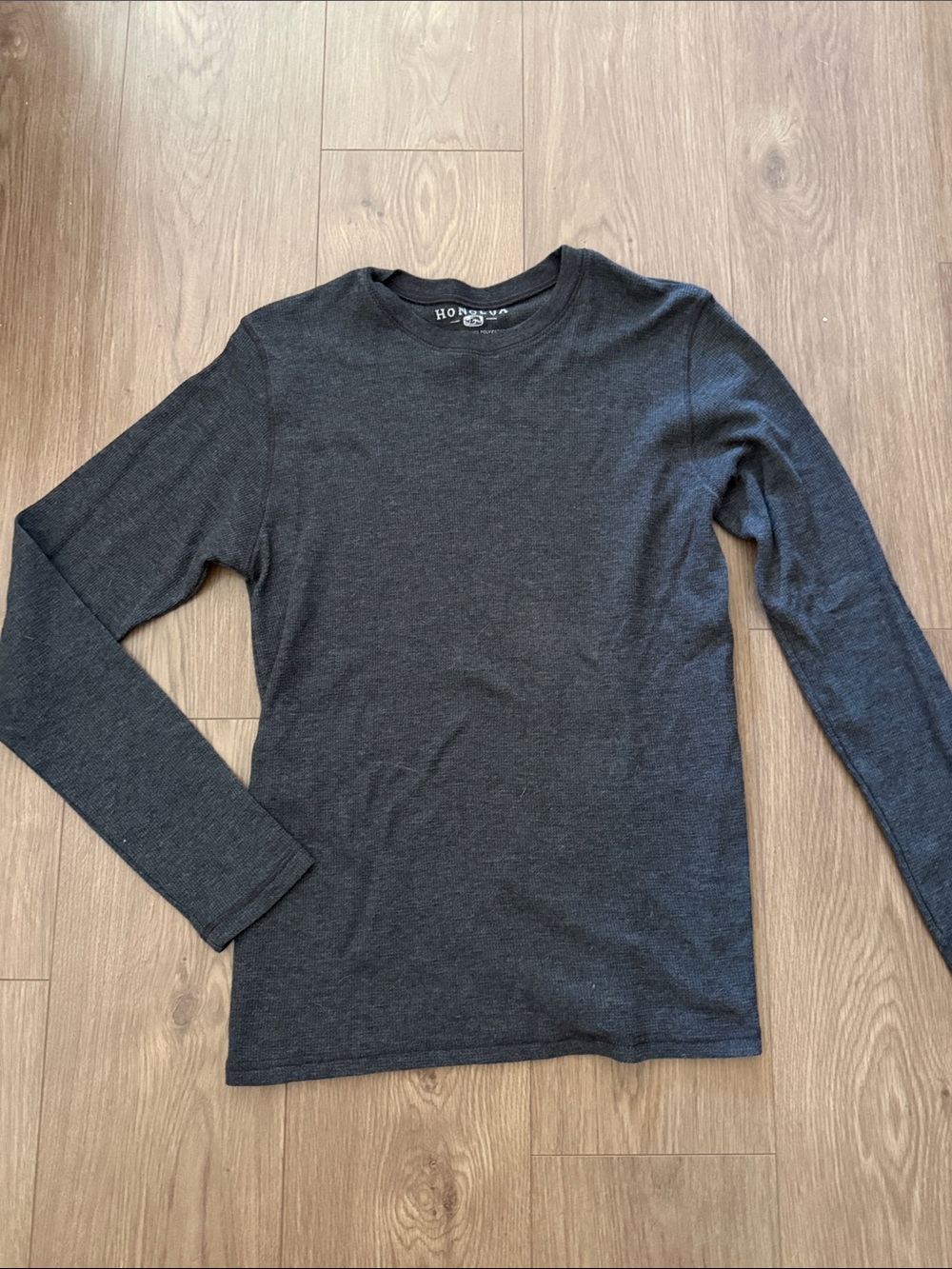 Honolua Men’s Dark Charcoal Crewneck Thermal